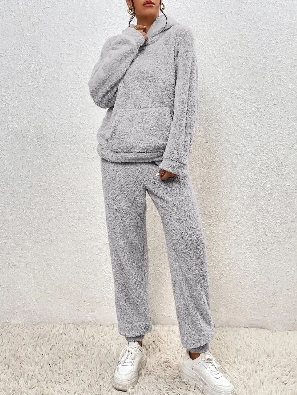 Rut | Fluffigt och mysigt hoodie-set för kvinnor