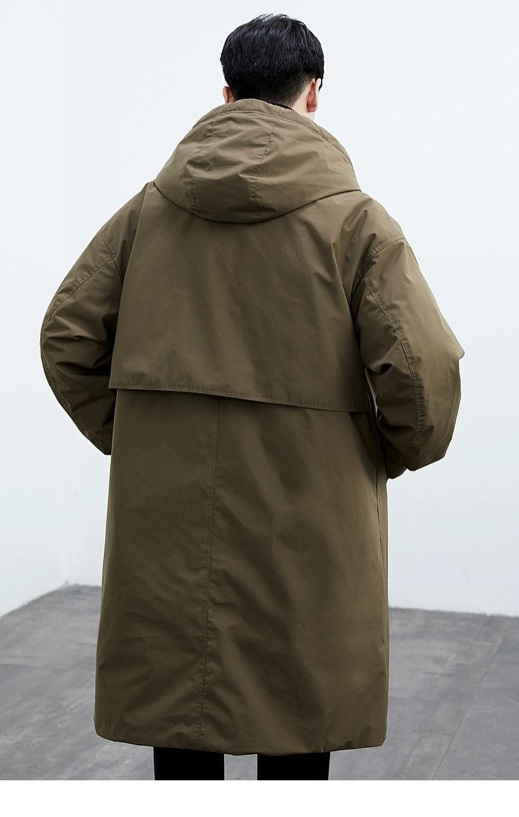 Lars | Varm och Stilren Trenchcoat – Klassisk Elegans för Kalla Dagar