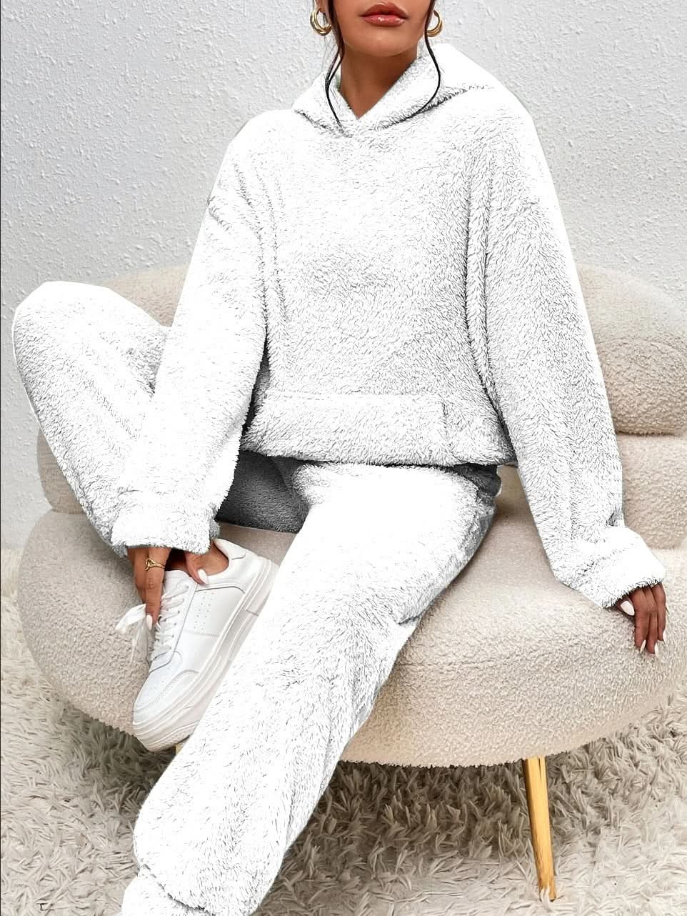 Rut | Fluffigt och mysigt hoodie-set för kvinnor