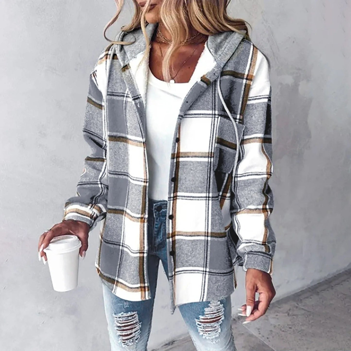 Josefin | Aurora Flanelljacka