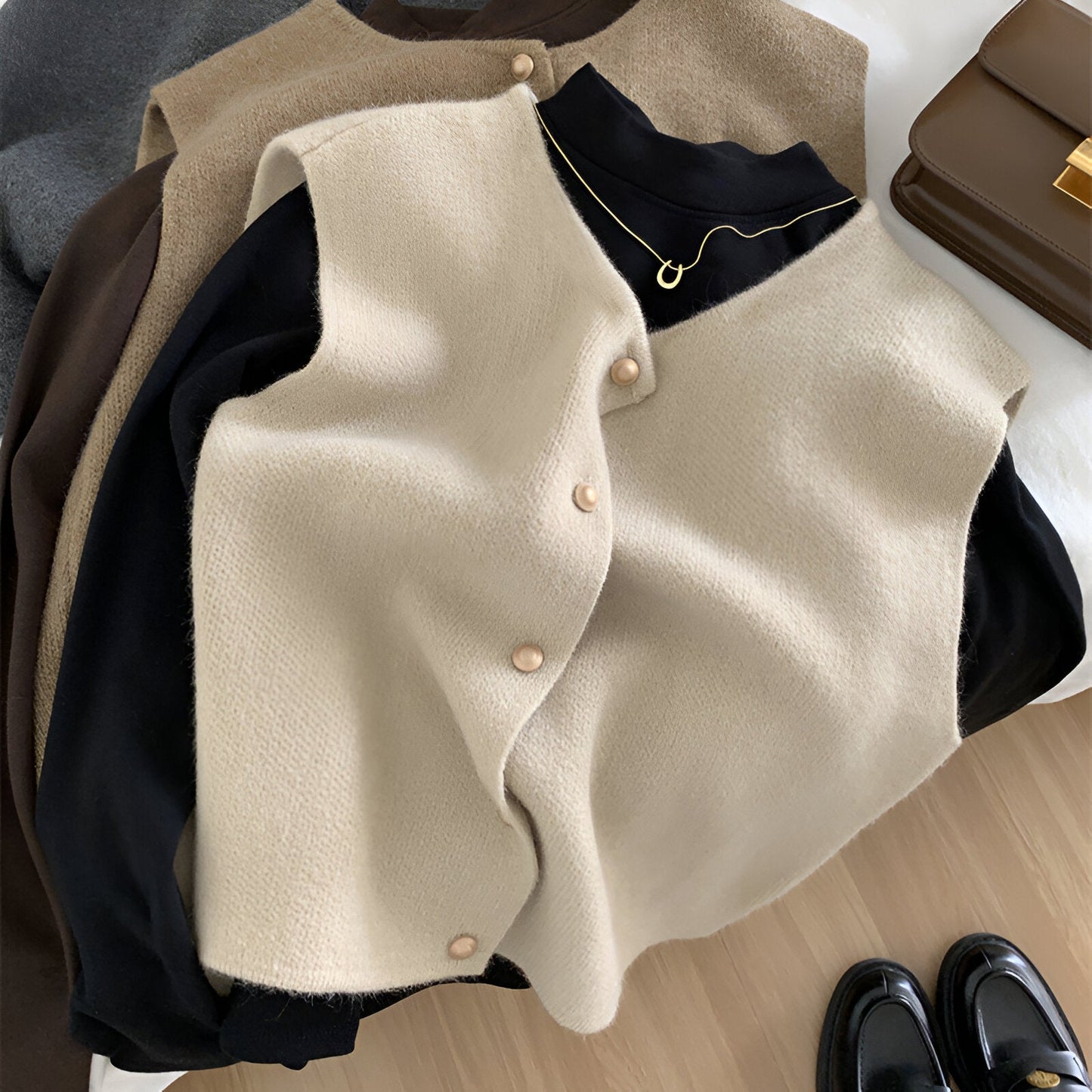 Maike | Elegant stickad topp för hösten