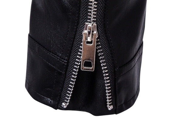 Sam | Klassisk och stilren skinnjacka för vintern