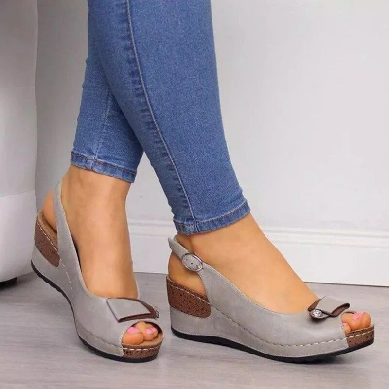 Heidi | Ortopediska Sandaler Med Stödjande Innersula