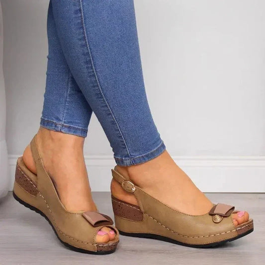Heidi | Ortopediska Sandaler Med Stödjande Innersula