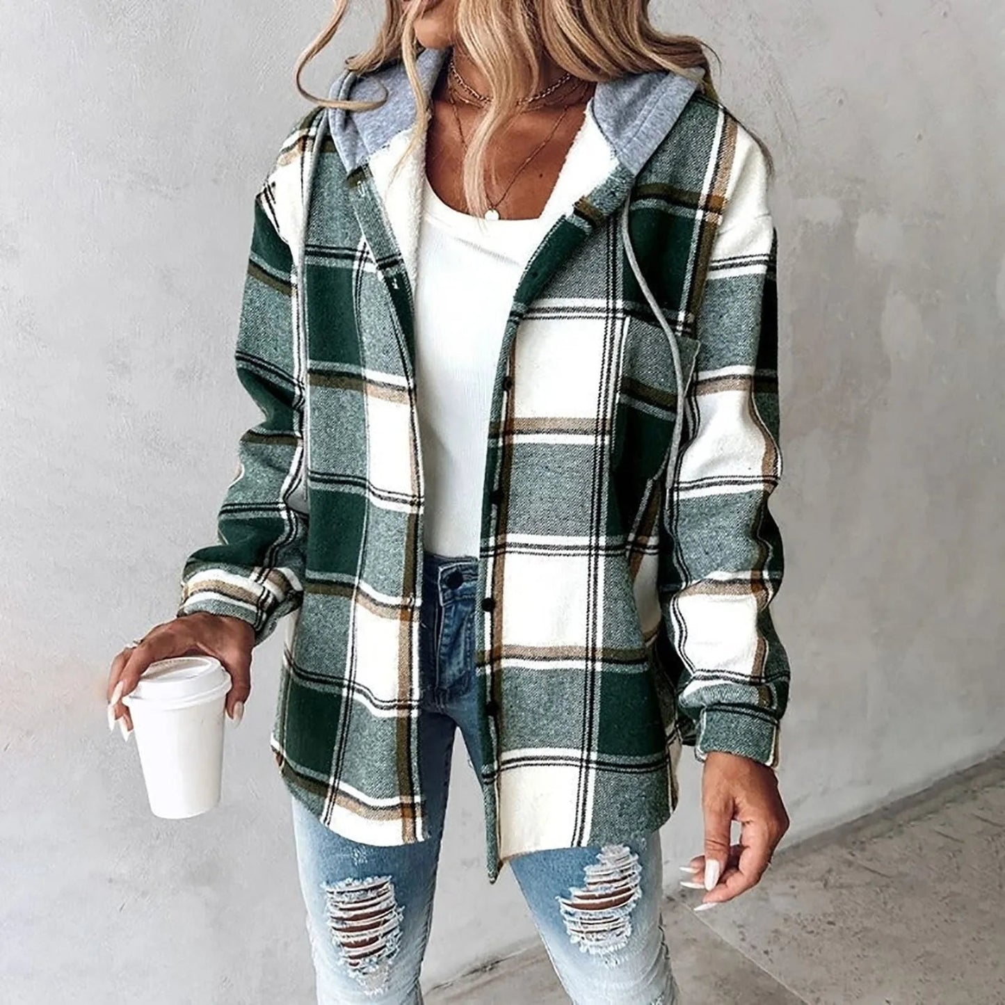 Josefin | Aurora Flanelljacka