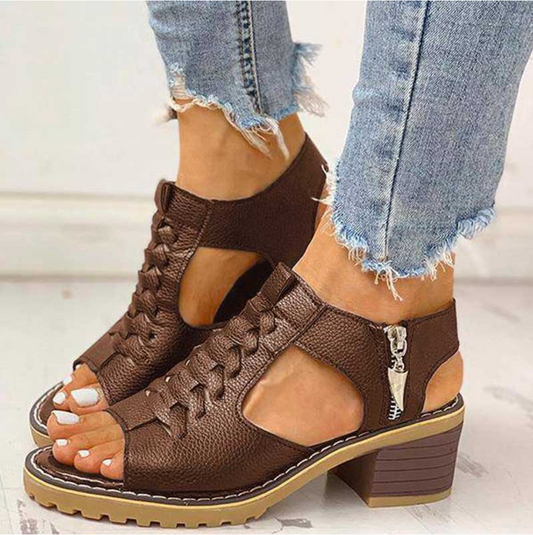 Karen - Ortopediska sandaler med klack