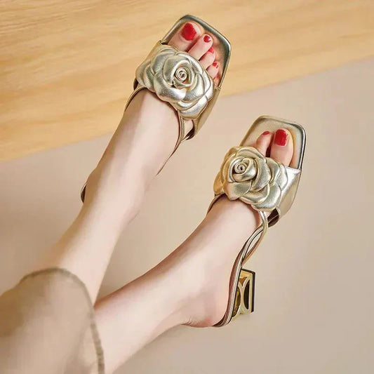 Felicia | Blommiga Sandaler