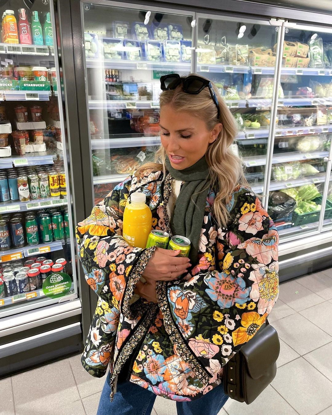 Nellie | Vintage-inspirerad blommig jacka för kvinnor