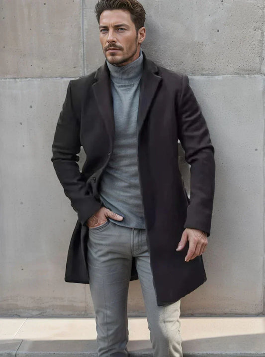 Nima | Tidlös Trenchcoat för Eleganta Tillfällen
