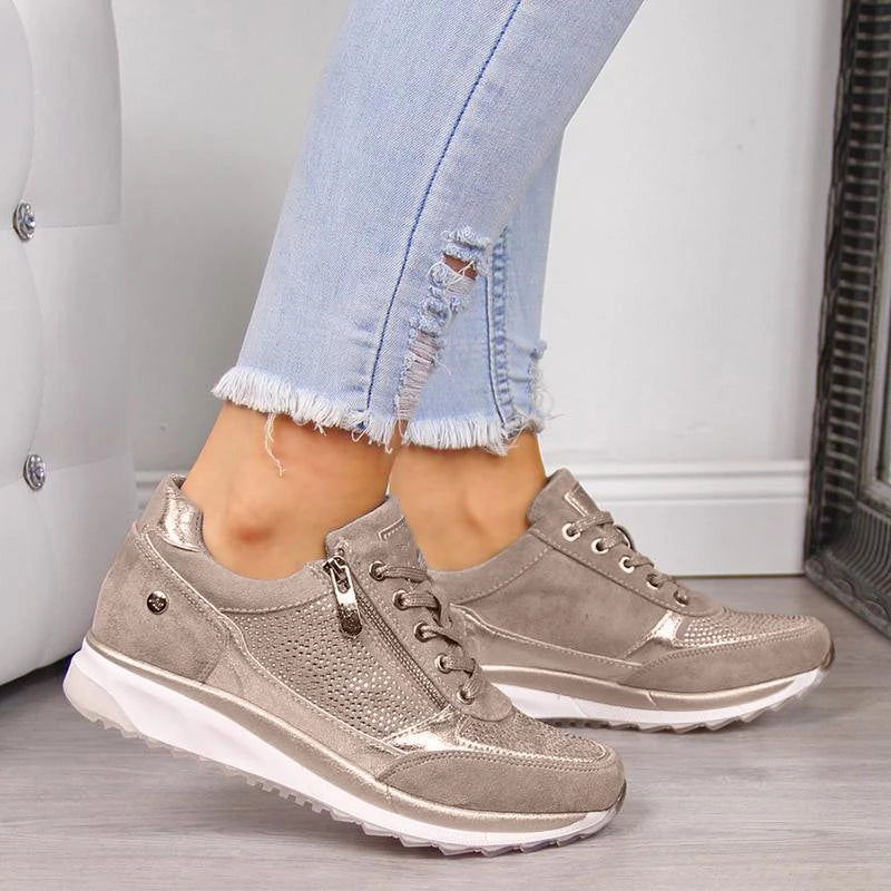 Gabbor | Ortopediska Sneakers Med Dragkedja