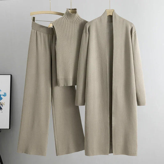 Sofia | Elegant 3-delad Set för En Stilfull och Sofistikerad Look