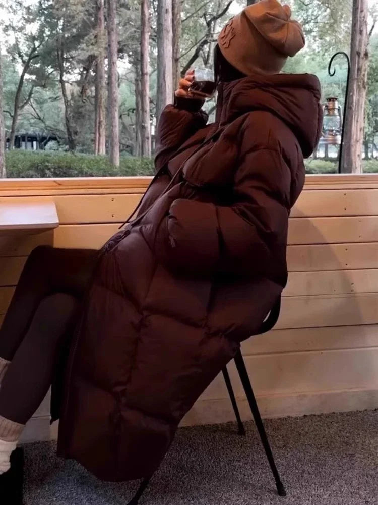 Märta | Oversized Dunjacka för Vintervärme
