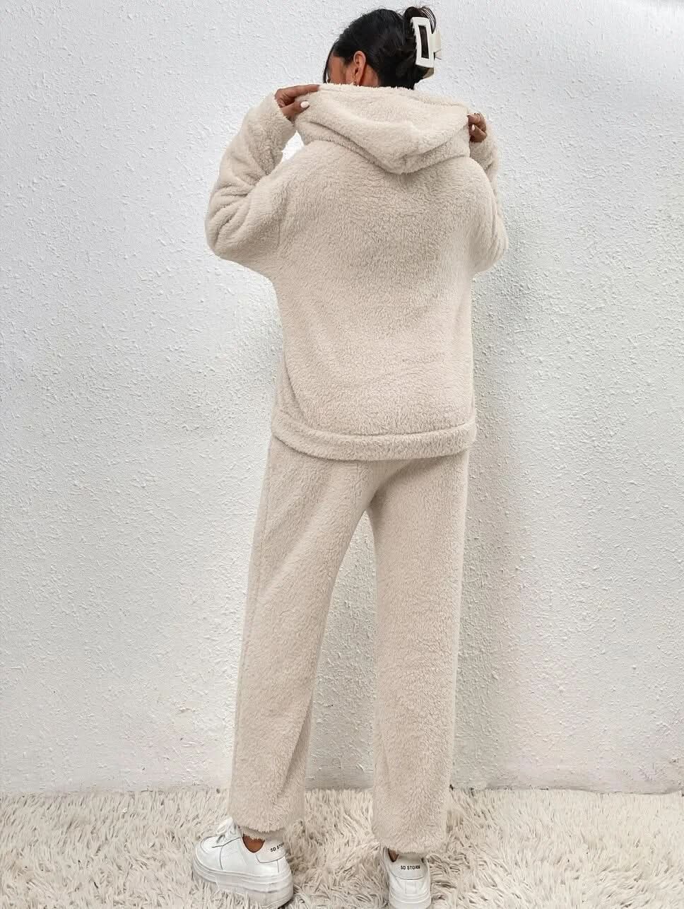 Rut | Fluffigt och mysigt hoodie-set för kvinnor