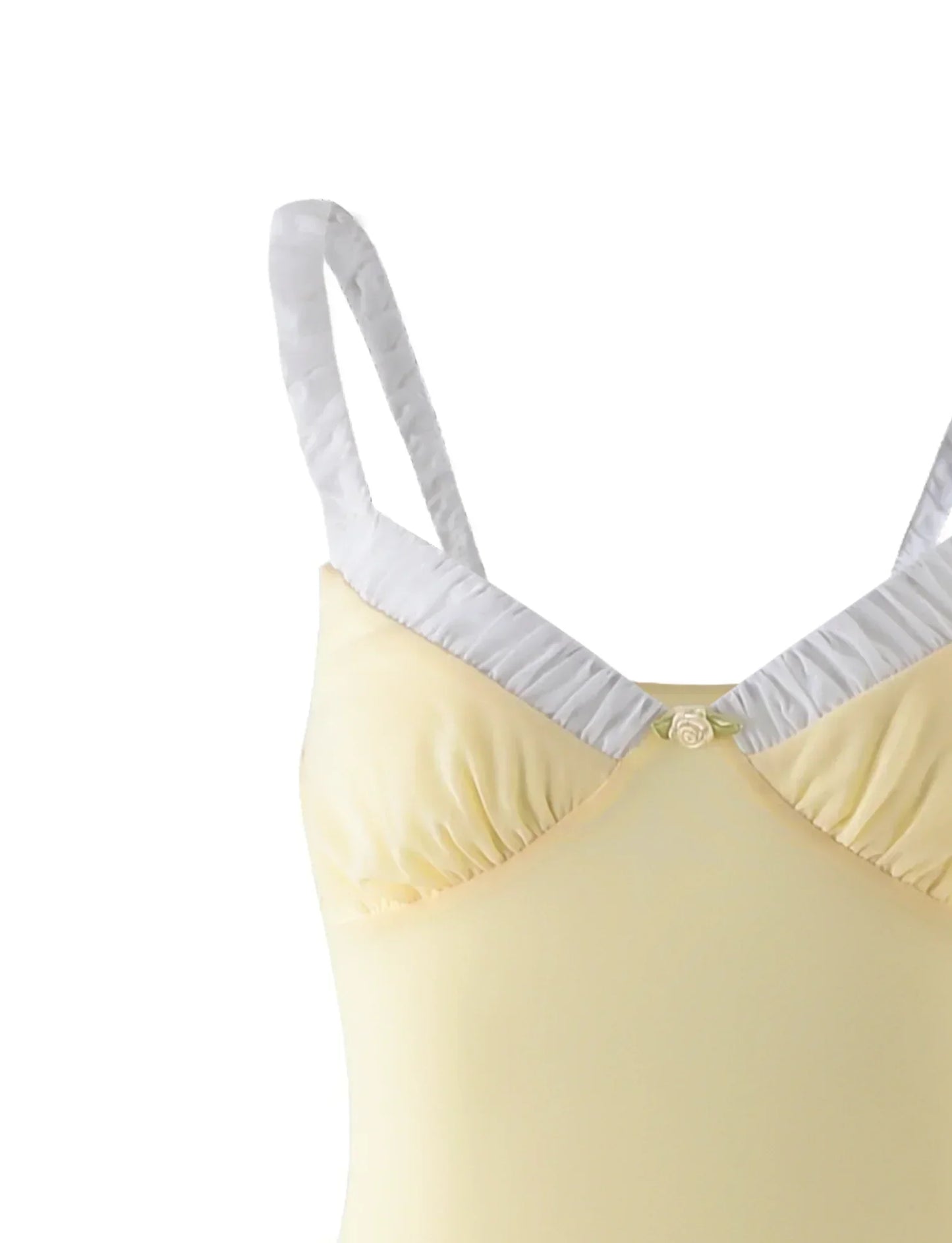 Aurora | Citrongul Elegant Maxiklänning