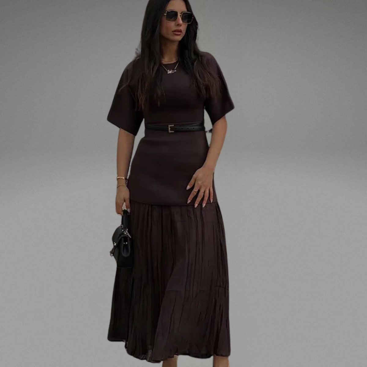 Siri | Elegant Handgjord Damklänning