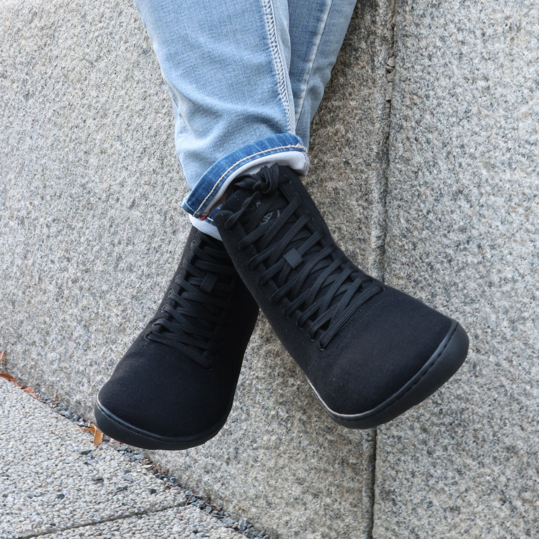 Tunto | Lättviktsfiltsneakers i återvunnet material för hösten