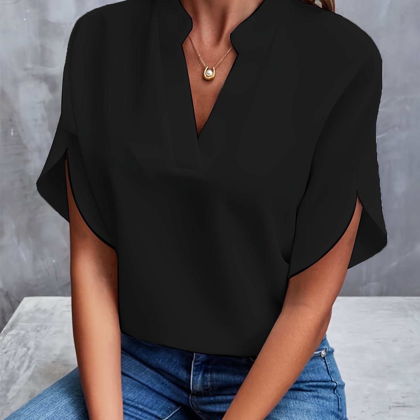 Vivi | Elegant Lätt Blus För Kvinnor