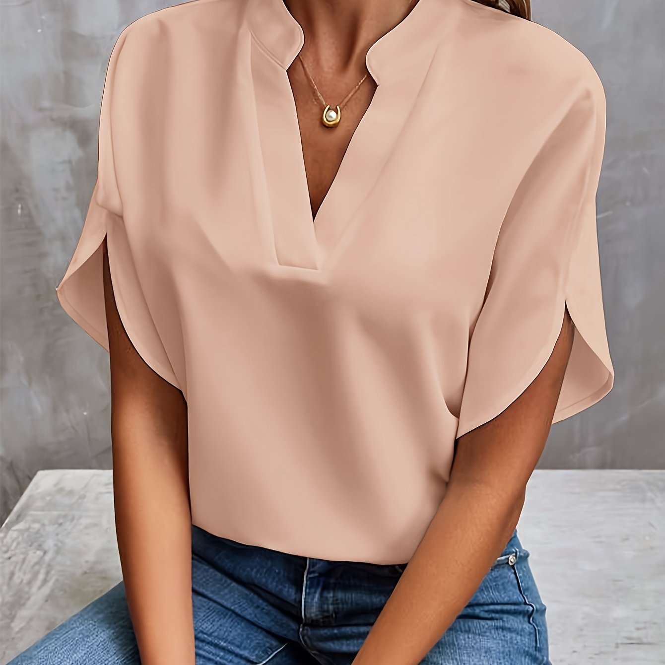 Vivi | Elegant Lätt Blus För Kvinnor