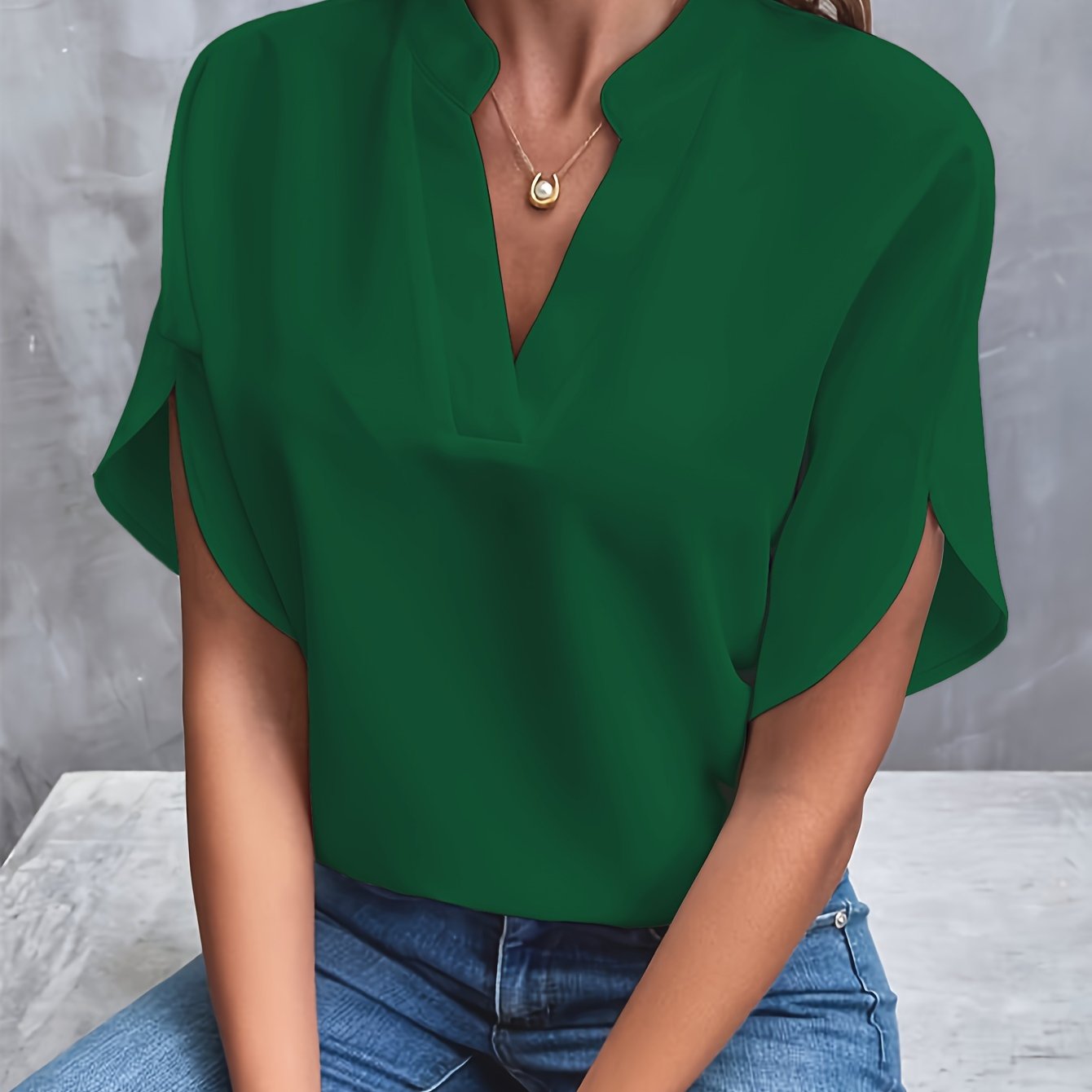 Vivi | Elegant Lätt Blus För Kvinnor