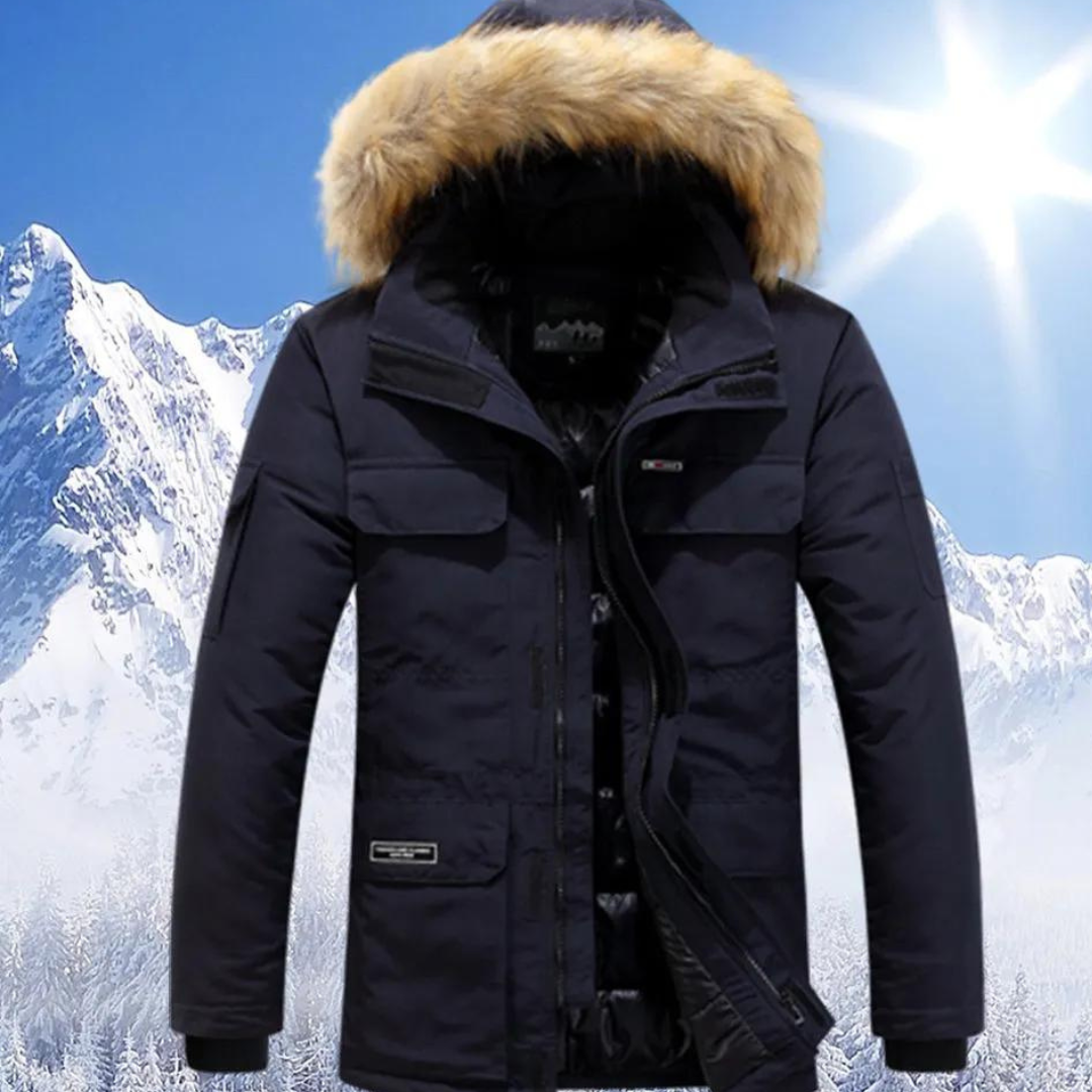 Leon | Vinter Parka Jacka För Herr