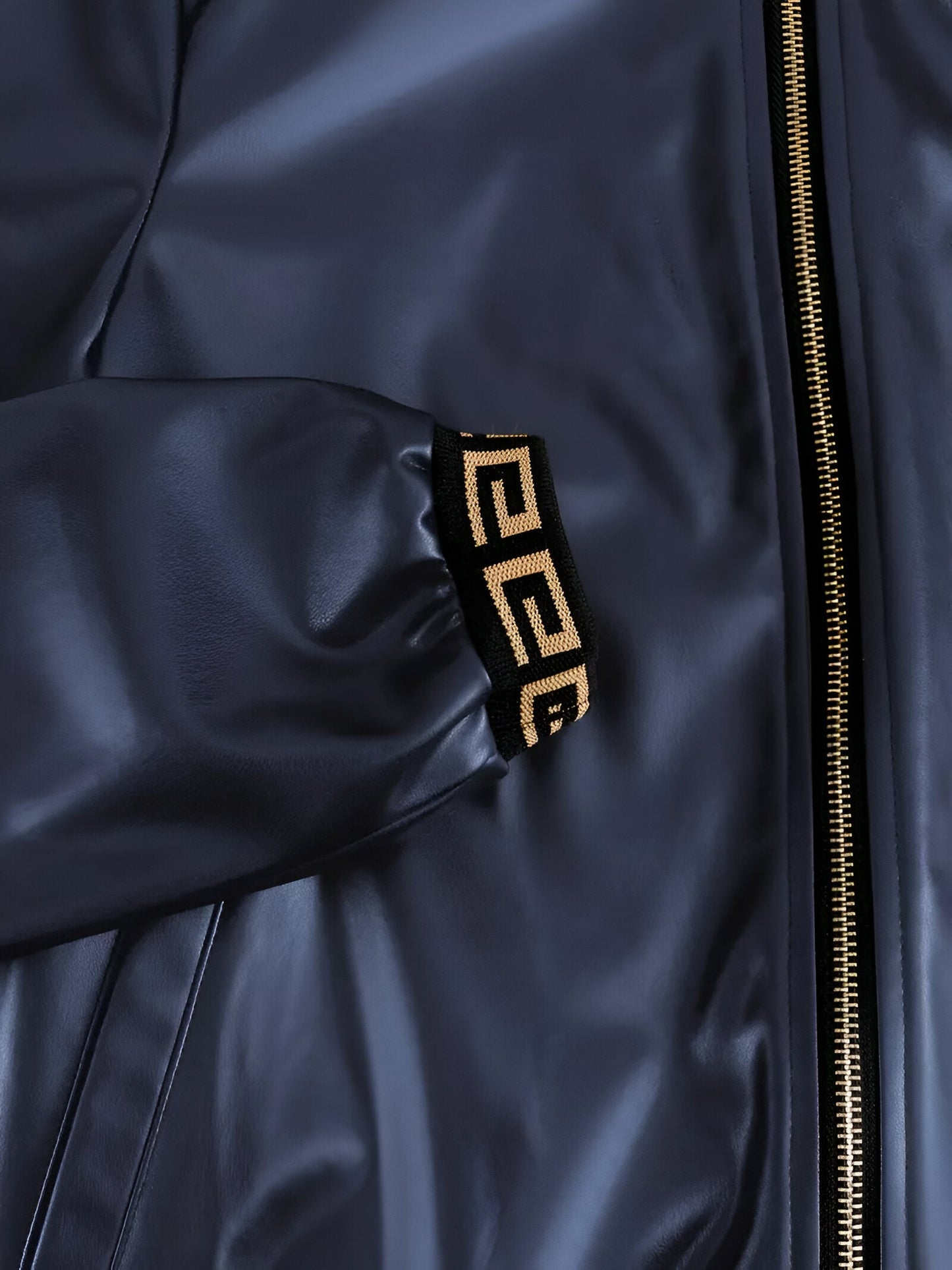 Frida | Långärmad jacka med geotryck