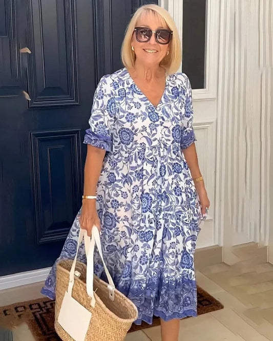 Astrid | Tidlös Luftig Och Elegant Klänning