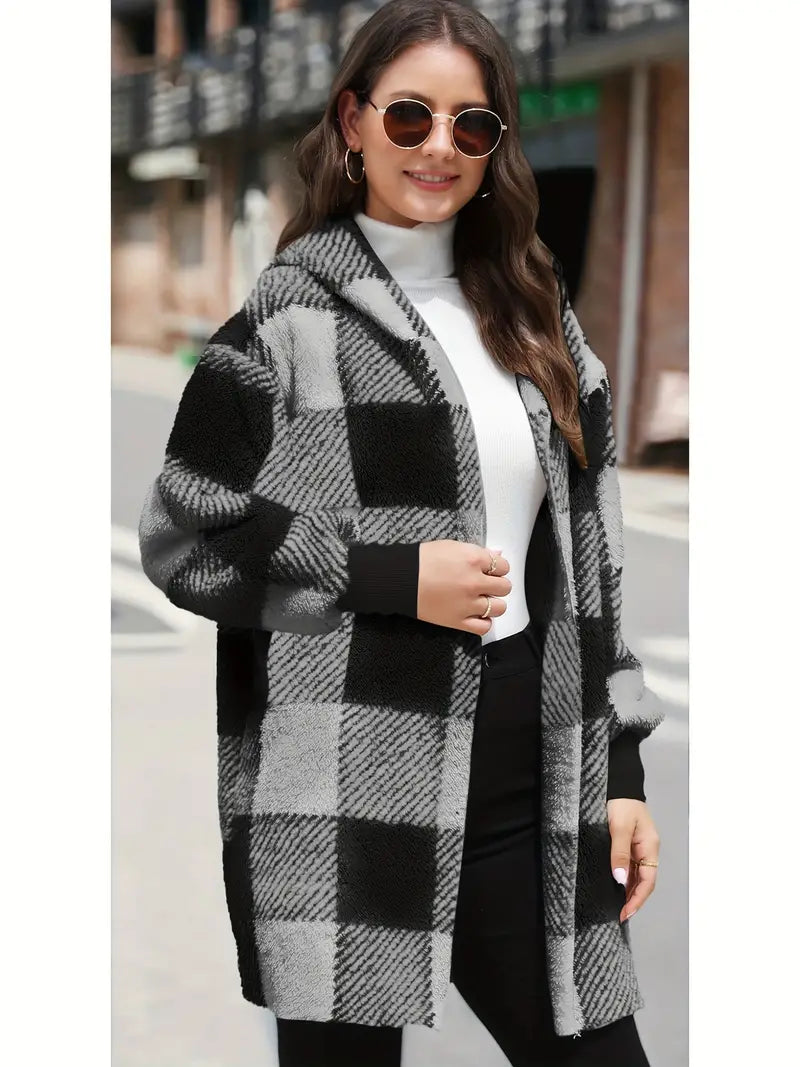 Mia | Virkad toppfärgad cardigan