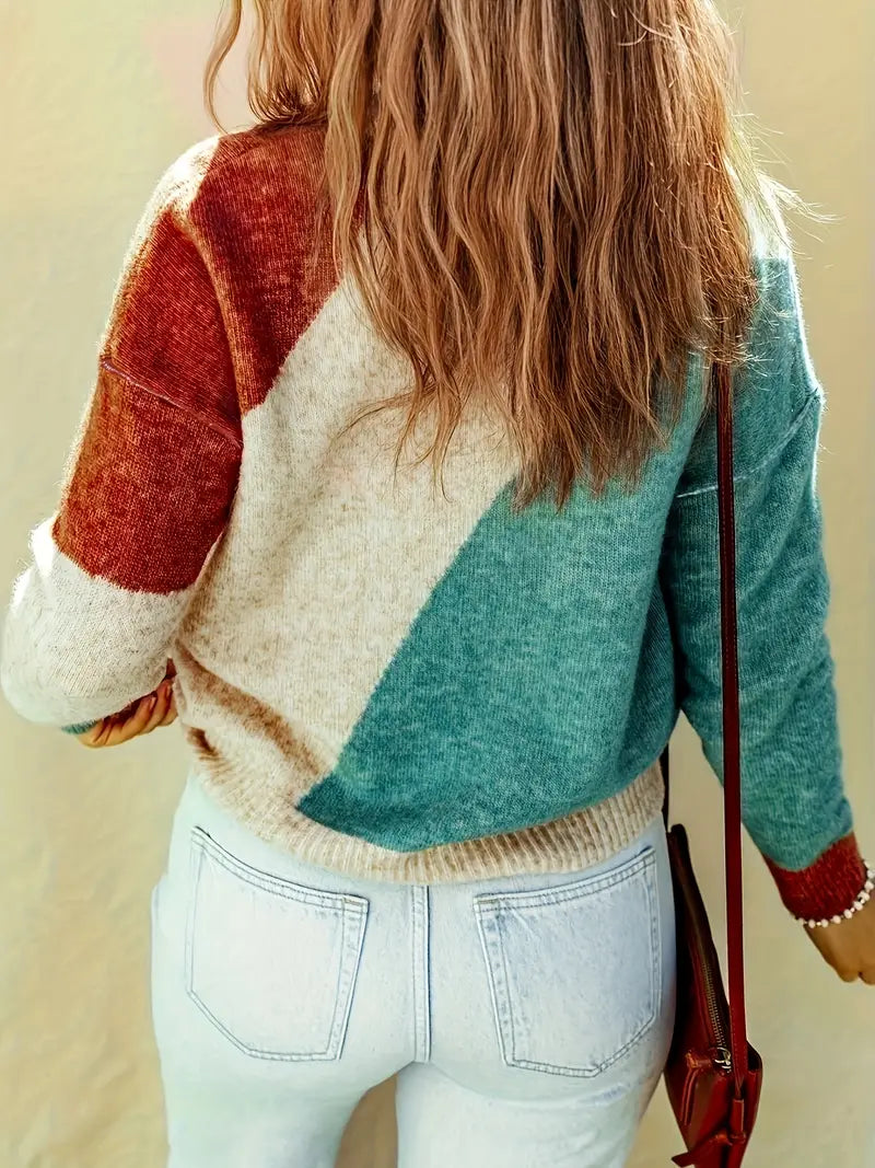 Vale | Färgblockad tröja