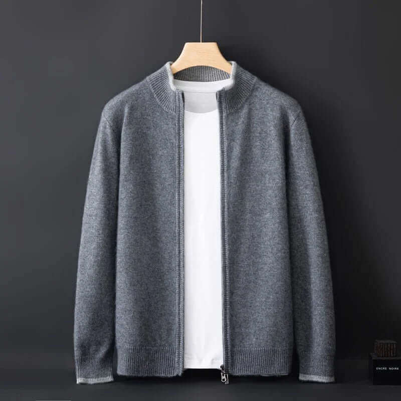 Bertil | Premium Kasmir Zip-Up Jacka