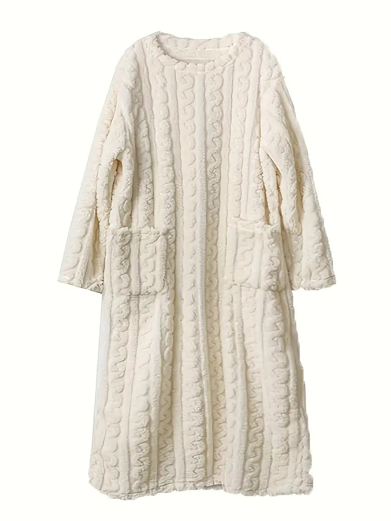 Remo - Mysig långärmad badrock