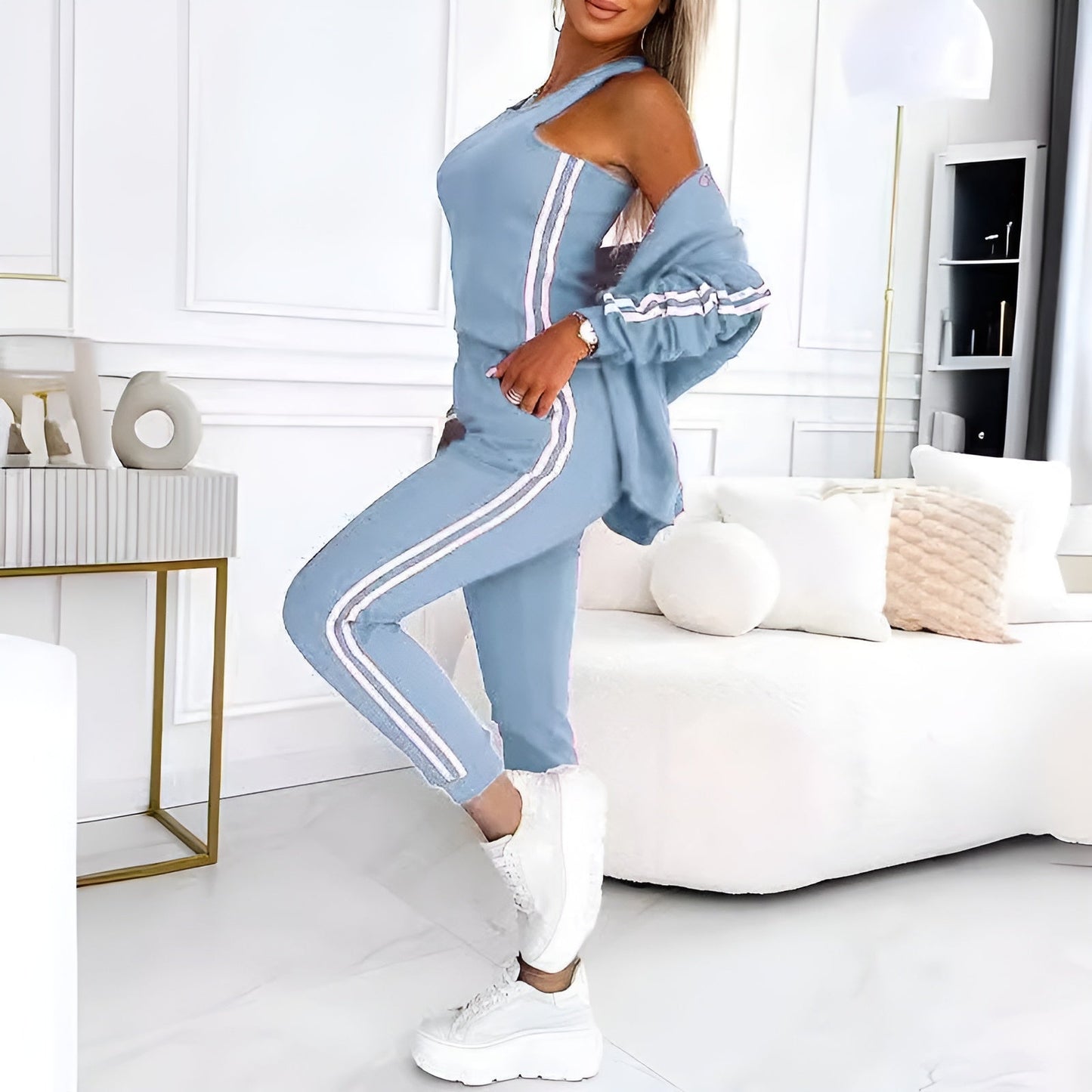 Mariela | 3-delat Set – Kombinera Stil och Komfort