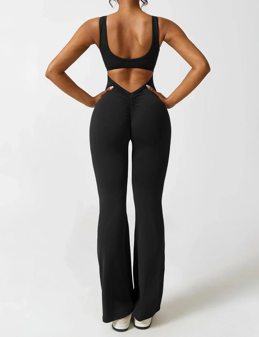 Elena | Flared Jumpsuit – Den Måste-Ha Jumpsuiten