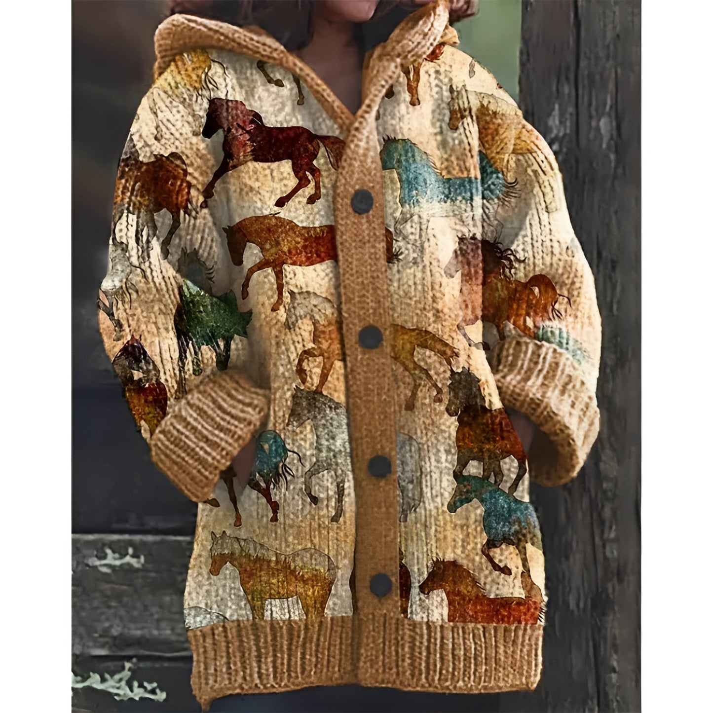 Embla | Trendig Stickad Väst med Stil & Komfort