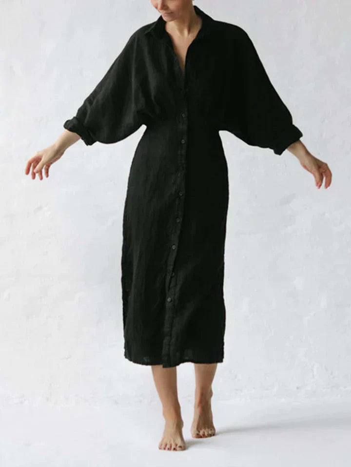 Bia - Elegant klänning med veck