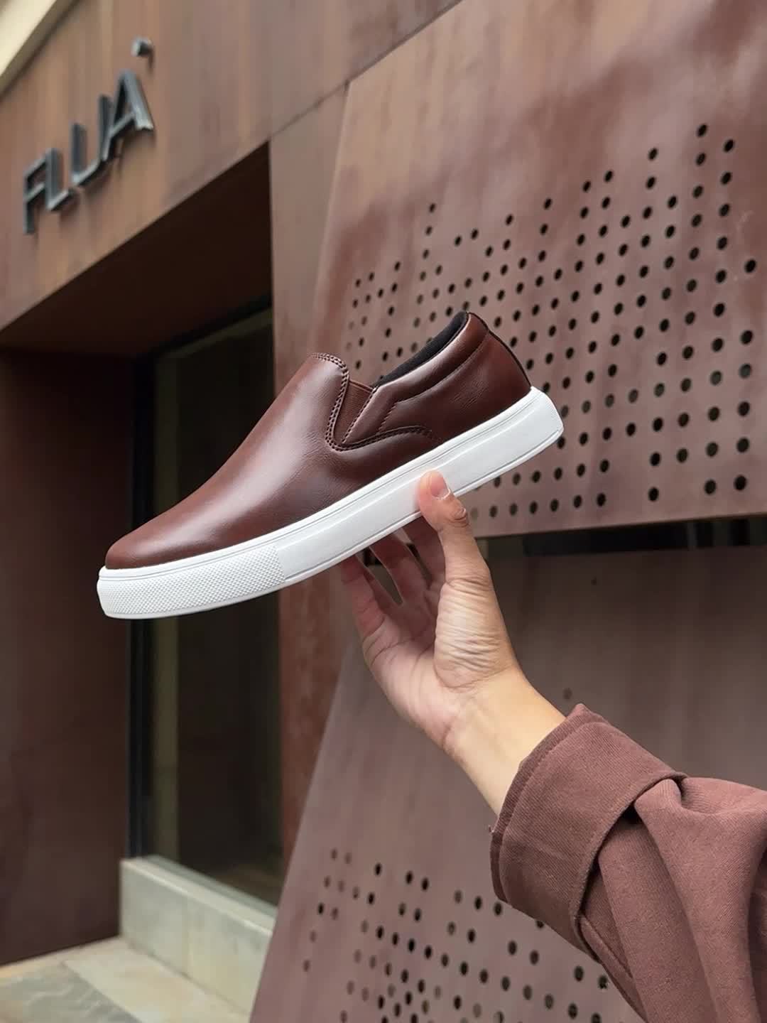 Gabriel | Casual Läder Slip-in Skor