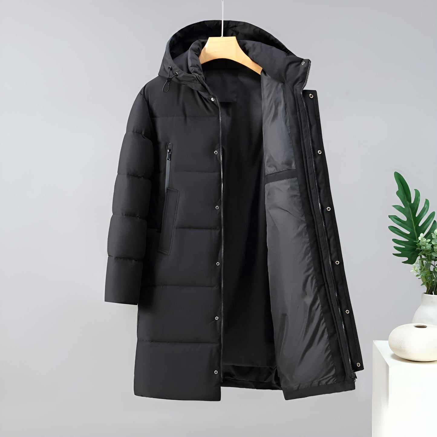 Shayan | Vadderad Parkas – Värme, Stil och Komfort för Vinterdagar