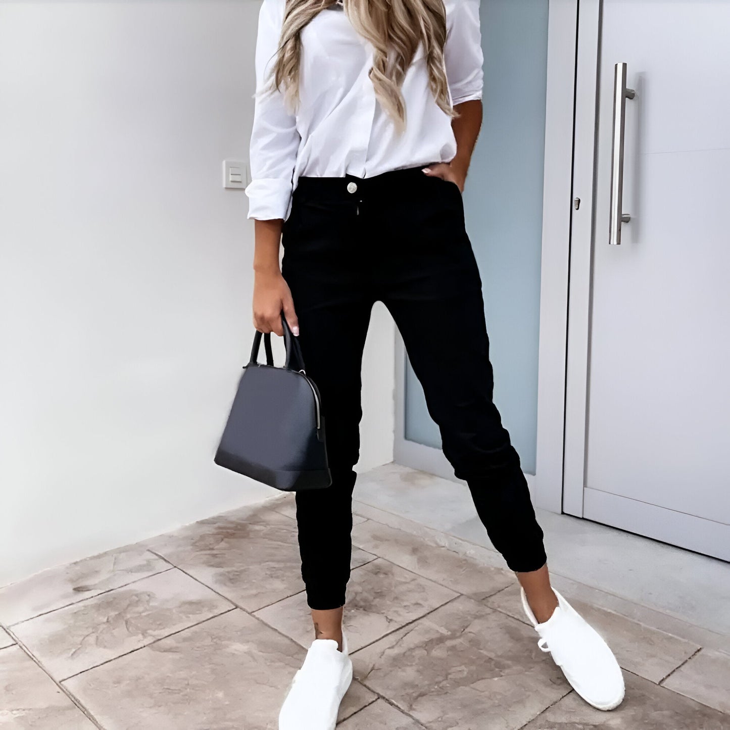 Sanna | Eleganta och Bekväma Stretchbyxor för Damer