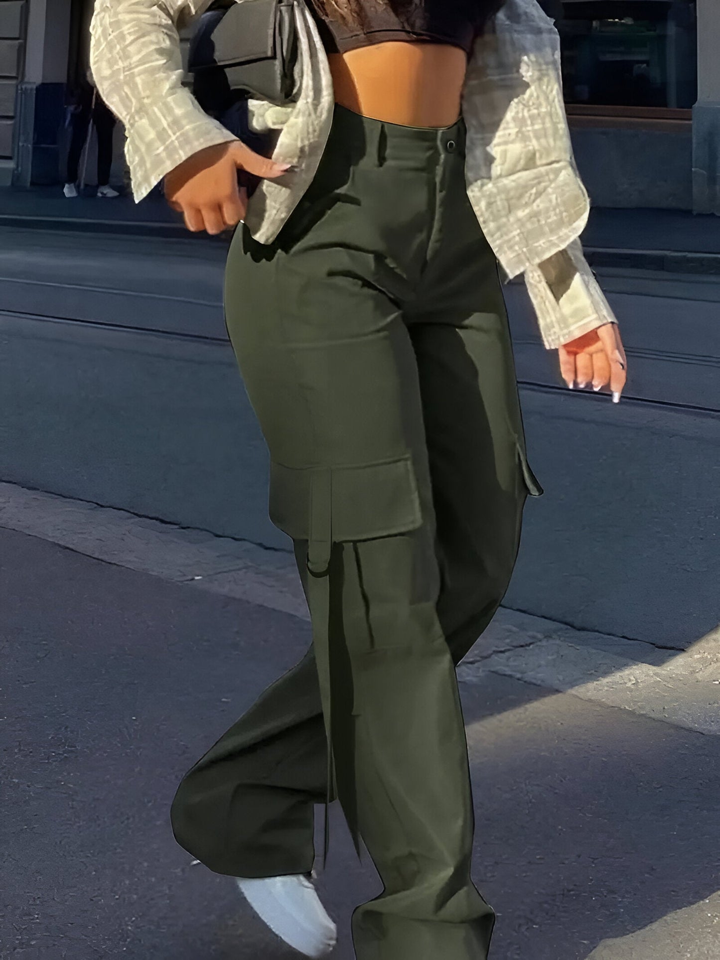 Silke | Casual cargobyxor med en fräsch touch