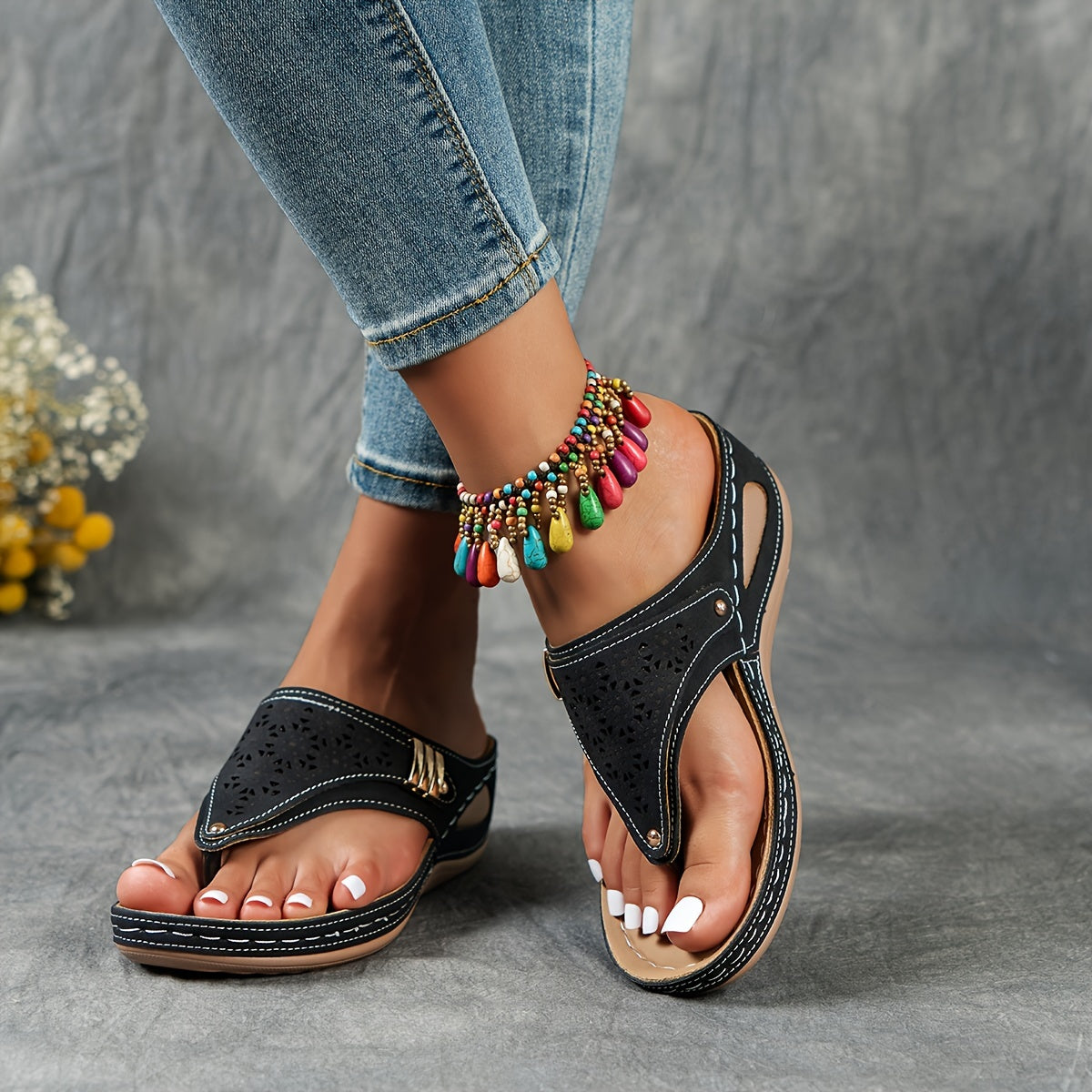 Renate | Boho-Inspirerade Sandaler Med Komfort För Varje Steg
