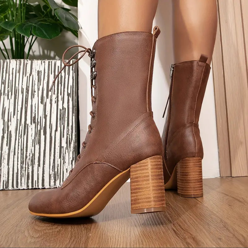 Blaise | Chic vintageinspirerad damstövel
