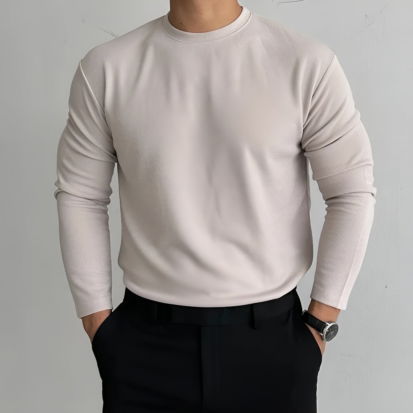 Zack | Tjock Långärmad Tröja