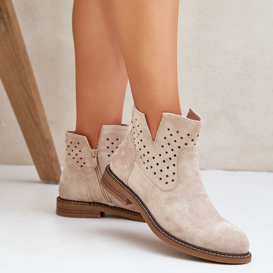 Veronica | ankelboots i eco-mocka