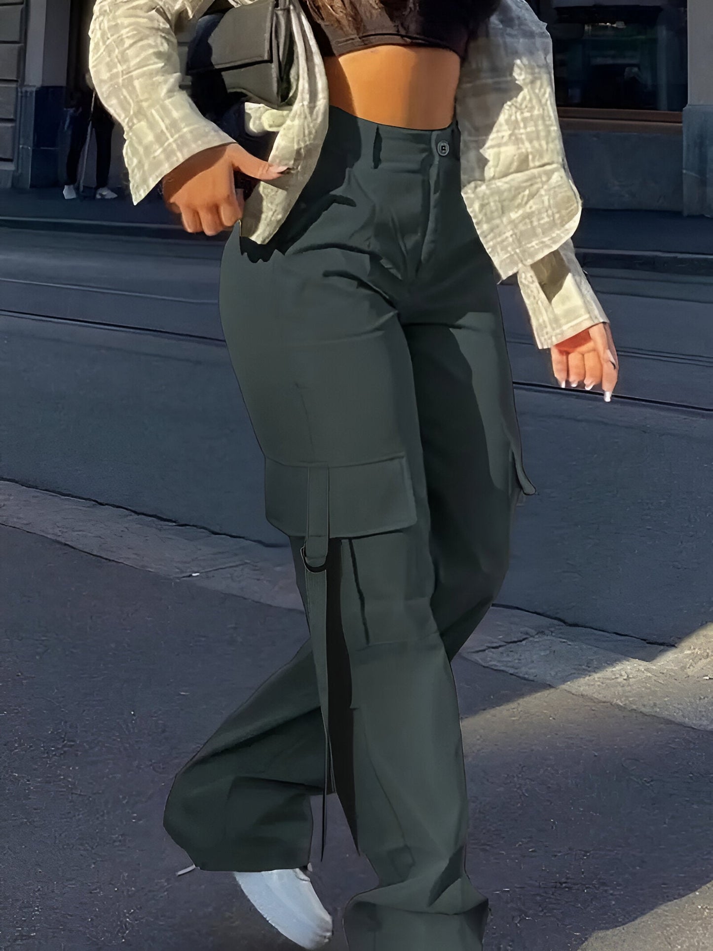 Silke | Casual cargobyxor med en fräsch touch