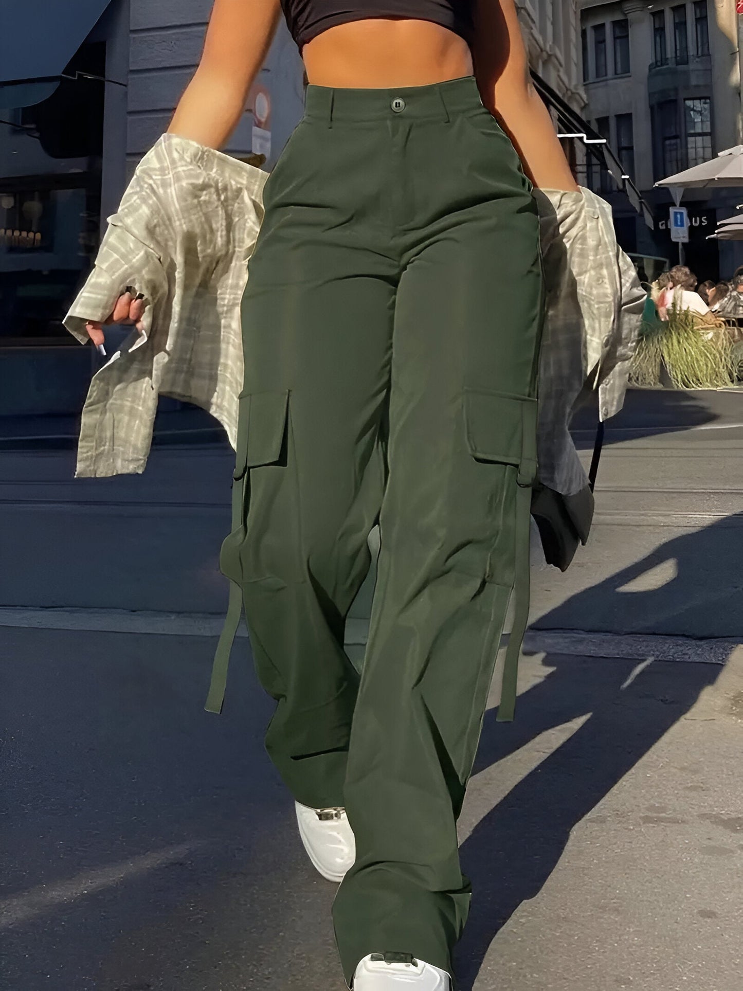 Silke | Casual cargobyxor med en fräsch touch