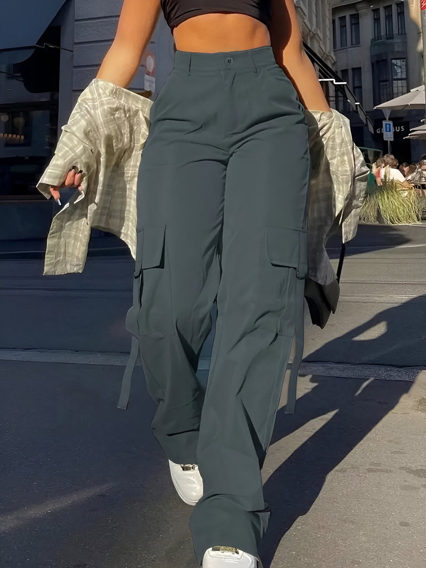 Silke | Casual cargobyxor med en fräsch touch