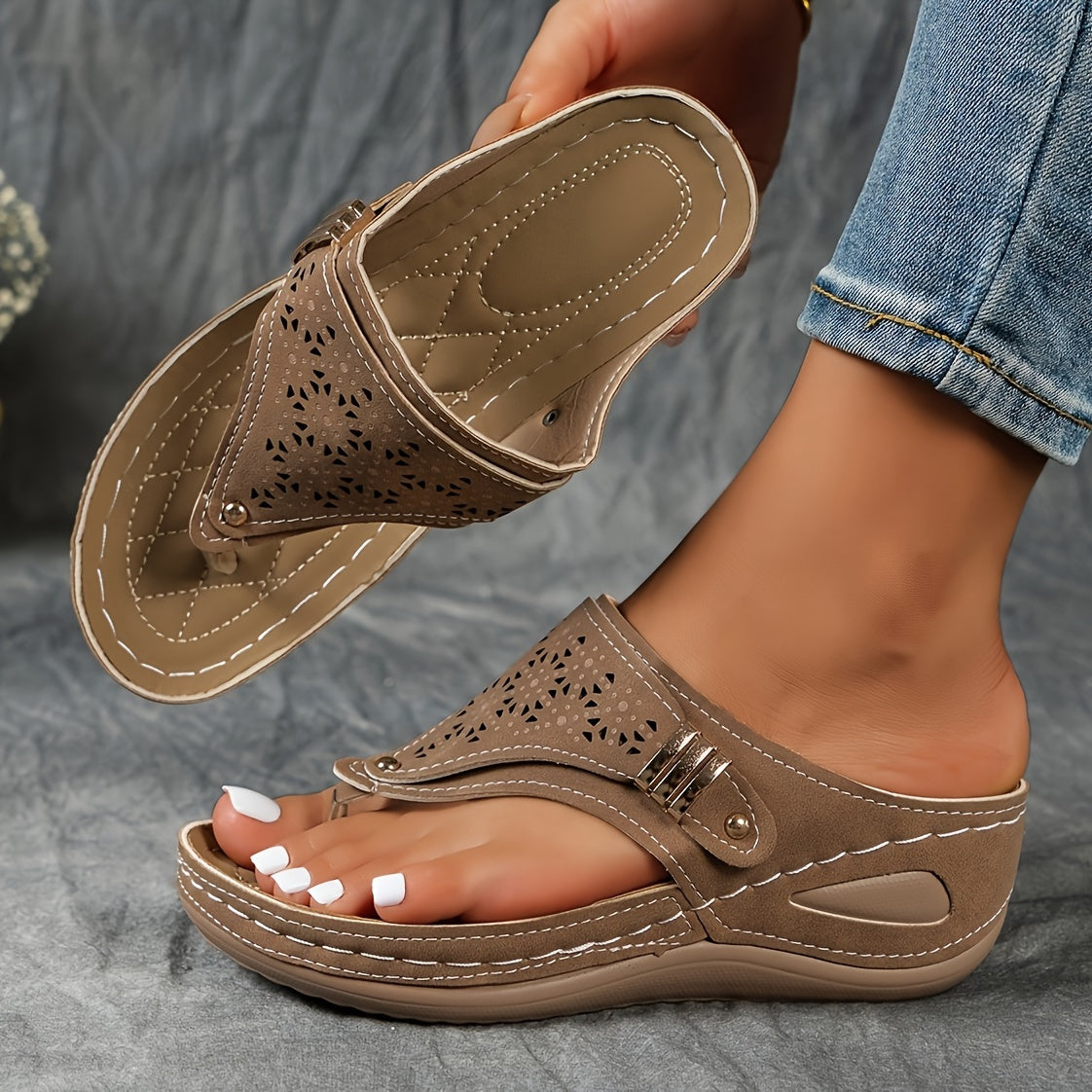 Renate | Boho-Inspirerade Sandaler Med Komfort För Varje Steg