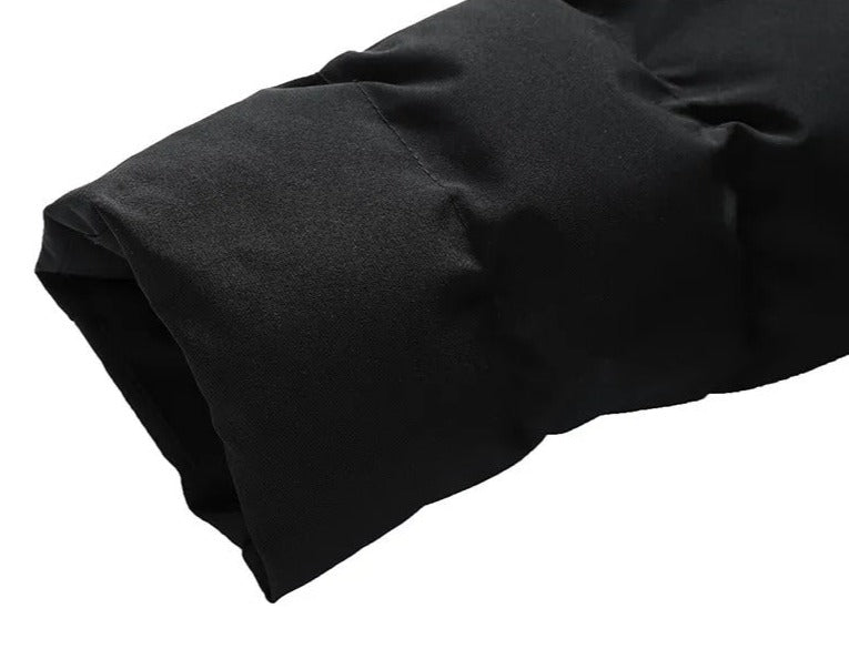 Leo | Stilren och isolerande herr vinterjacka med huva för kalla dagar