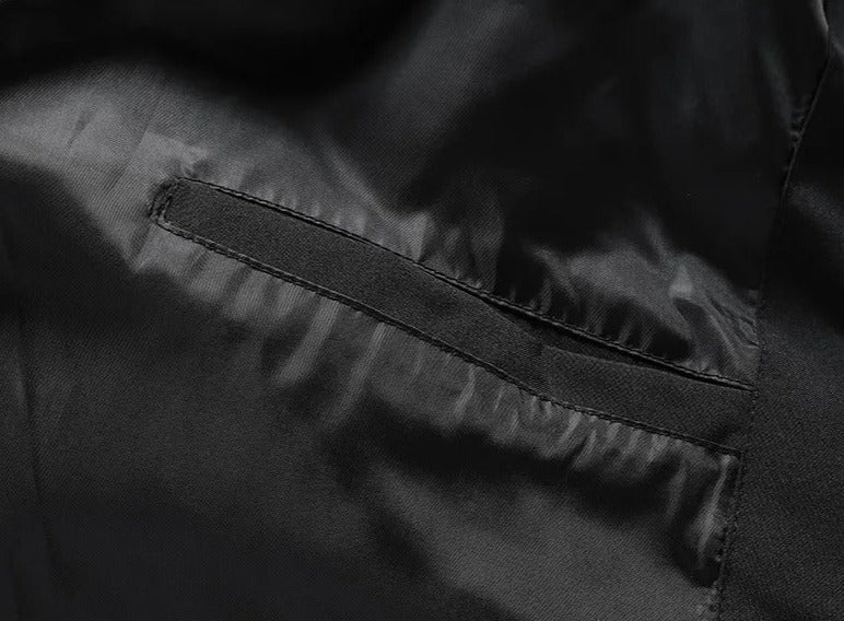 Leo | Stilren och isolerande herr vinterjacka med huva för kalla dagar