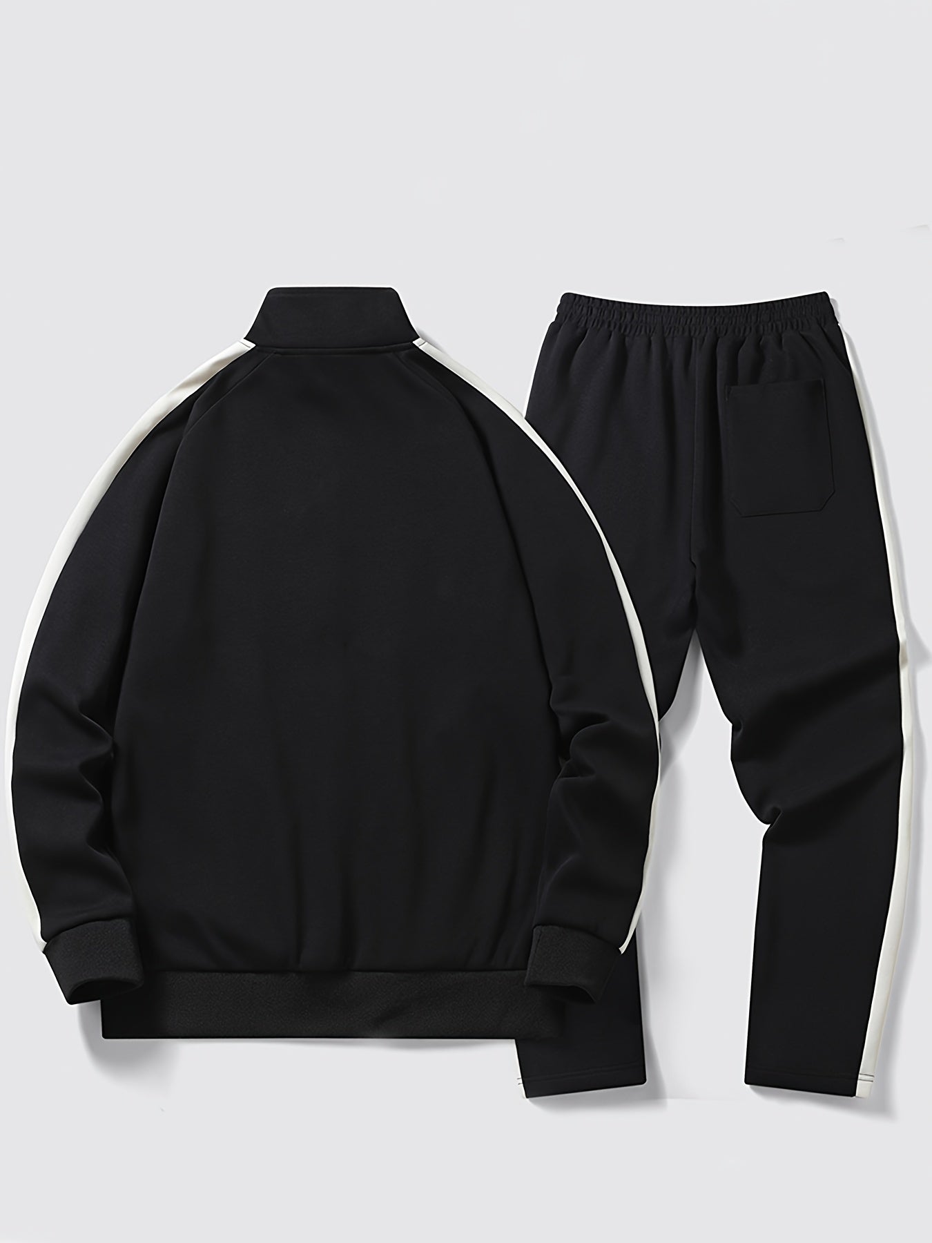 Bellie | Zip Up Tröja Med Ficka Och Joggingbyxor Tracksuit Set