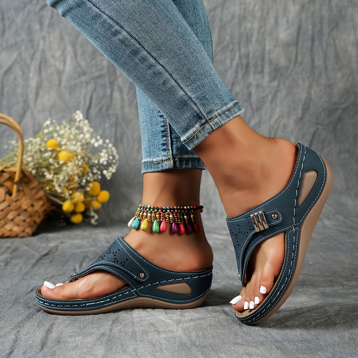 Renate | Boho-Inspirerade Sandaler Med Komfort För Varje Steg